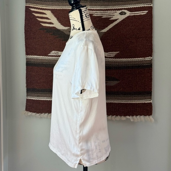 ATM Anthony Thomas Melillo Stretch Silk Crewneck Tee - Picture 5 of 11